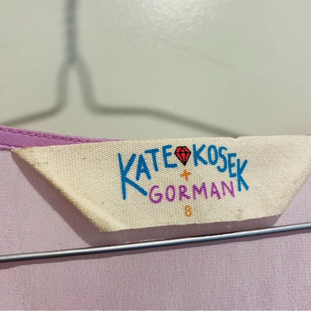 Gorman womens silk dress longline top size 8 multicoloured 100% silk - Picture 4 of 4